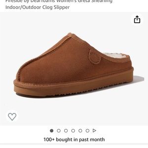 Fireside Dearfoam women’s Greta clog brand new never worn